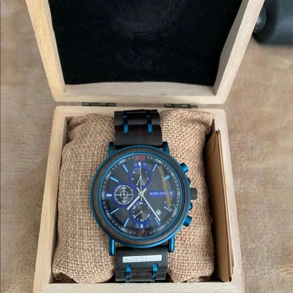 Men’s Luxury Real Wooden Watch (BRAND NEW) - Picture 6 of 7